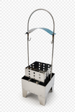 Double Decker Shisha Charcoal Holder 19"