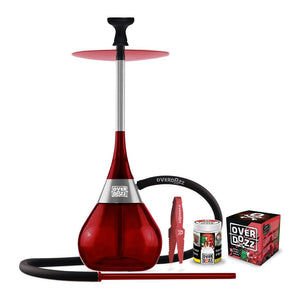 OverDozz Shisha Hookah SET - Red