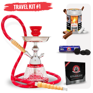 Starbuzz Phoenix Hookah Starter Kit - Red