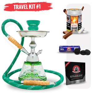 Starbuzz Phoenix Hookah Starter Kit - Green