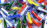 ShishaGear Multi-Coloured Short Shisha Mouth Tips – Pack of 50
