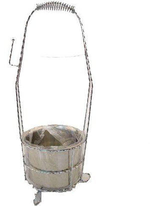 Shishagear Smooth Medium Charcoal Basket Holder